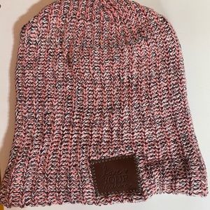 Never Worn Love Your Melon Beanie. Pink/Multicolor